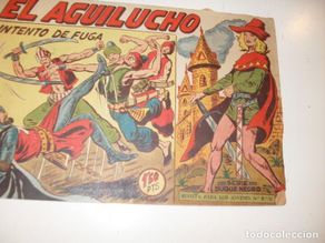 Giornalini: el aguilucho 60.(de 68).edicionesmaga,año 1959.dibuja m gago.original apaisado.